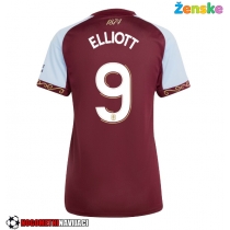 Ženske Nogometnih dresov Aston Villa Harvey Elliott #9 Domači 2025-26 Kratki rokavi